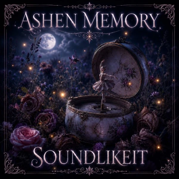 Official album cover: Ashen Memory by SoundLikeIT