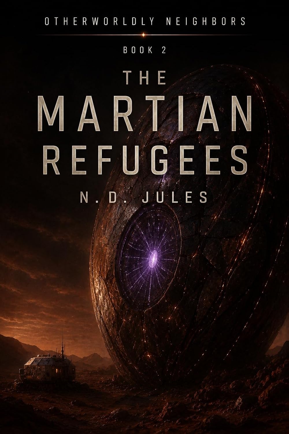 Cover of THE MARTIAN REFUGEES