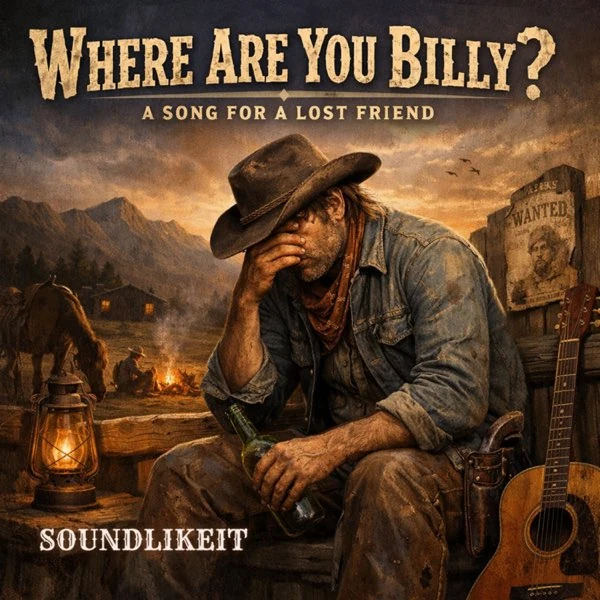Official single cover: Where Are You Billy? by SoundLikeIT