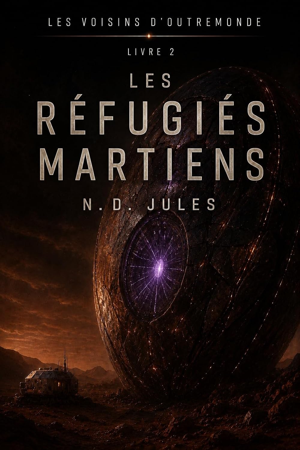 Couverture de LES RÉFUGIÉS MARTIENS