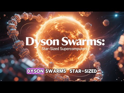 Dyson Swarms Star sized supercomputers